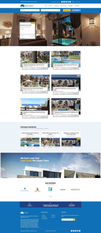 Beeyoot Real Estate Website 