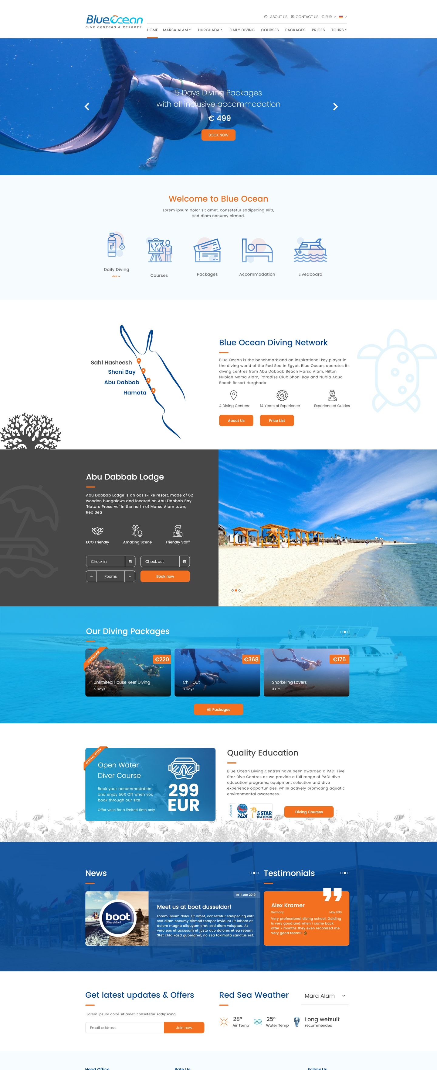 Blue Ocean Website